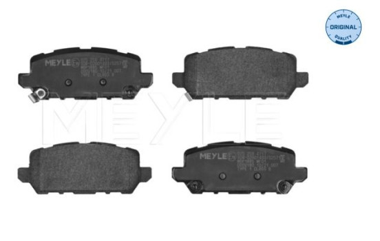 Brake Pad Set, disc brake MEYLE-ORIGINAL: True to OE. 025 259 4717, Image 3