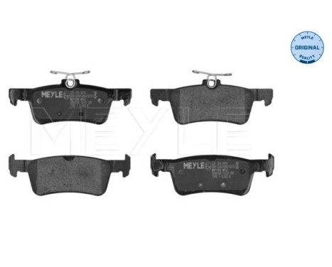 Brake Pad Set, disc brake MEYLE-ORIGINAL: True to OE. 025 259 6816, Image 3