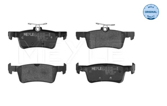 Brake Pad Set, disc brake MEYLE-ORIGINAL: True to OE. 025 259 6816, Image 3