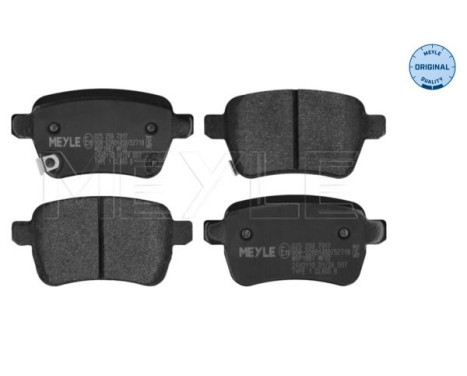 Brake Pad Set, disc brake MEYLE-ORIGINAL: True to OE. 025 259 7317, Image 3