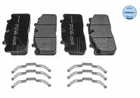 Brake Pad Set, disc brake MEYLE-ORIGINAL: True to OE. 025 290 8826