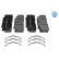 Brake Pad Set, disc brake MEYLE-ORIGINAL: True to OE. 025 290 8826