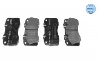 Brake Pad Set, disc brake MEYLE-ORIGINAL: True to OE. 025 291 2222