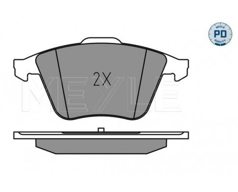 Brake Pad Set, disc brake MEYLE-PD: Advanced design and technology. 025 240 2120/PD, Image 2