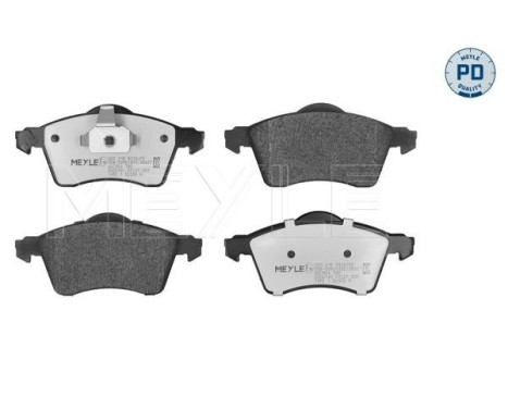 Brake Pad Set, disc brake MEYLE-PD: Advanced design and technology., Image 3