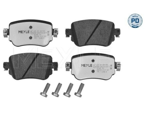 Brake Pad Set, disc brake MEYLE-PD: Advanced design and technology., Image 2