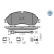 Brake Pad Set, disc brake MEYLE-PD: Advanced performance and design. 025 220 3417/PD