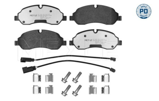 Brake Pad Set, disc brake MEYLE-PD: Advanced performance and design. 025 220 3417/PD, Image 2