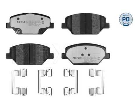 Brake Pad Set, disc brake MEYLE-PD: Advanced performance and design. 025 221 3819/PD, Image 3
