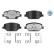 Brake Pad Set, disc brake MEYLE-PD: Advanced performance and design. 025 221 3819/PD, Thumbnail 3