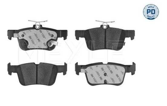 Brake Pad Set, disc brake MEYLE-PD: Advanced performance and design. 025 222 3116/PD, Image 3
