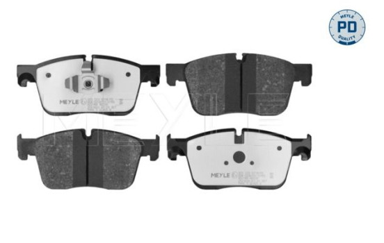 Brake Pad Set, disc brake MEYLE-PD: Advanced performance and design. 025 223 0218/PD, Image 3