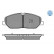 Brake Pad Set, disc brake MEYLE-PD: Advanced performance and design. 025 224 2020/PD, Thumbnail 2