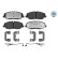 Brake Pad Set, disc brake MEYLE-PD: Advanced performance and design. 025 224 2020/PD, Thumbnail 3