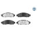 Brake Pad Set, disc brake MEYLE-PD: Advanced performance and design. 025 224 3917/PD, Thumbnail 3