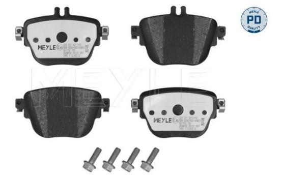 Brake Pad Set, disc brake MEYLE-PD: Advanced performance and design. 025 227 9217/PD, Image 3