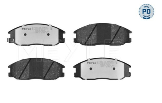 Brake Pad Set, disc brake MEYLE-PD: Advanced performance and design. 025 235 6916/PD, Image 3