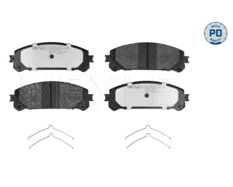 Brake Pad Set, disc brake MEYLE-PD: Advanced performance and design. 025 244 5218/PD, Image 2