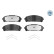 Brake Pad Set, disc brake MEYLE-PD: Advanced performance and design. 025 244 5218/PD, Thumbnail 2