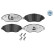 Brake Pad Set, disc brake MEYLE-PD: Advanced performance and design. 025 247 3821/PD, Thumbnail 2