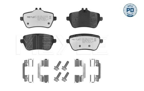 Brake Pad Set, disc brake MEYLE-PD: Advanced performance and design. 025 250 7119/PD, Image 3