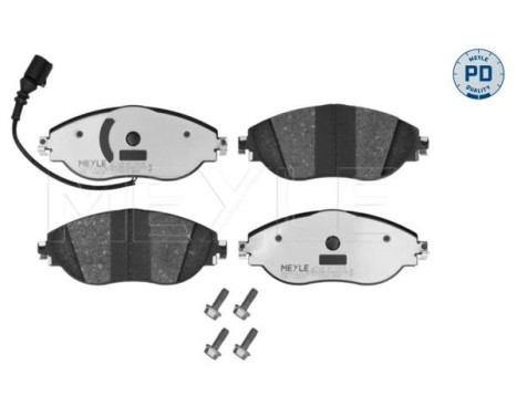 Brake Pad Set, disc brake MEYLE-PD: Advanced performance and design. 025 251 1720/PD, Image 3
