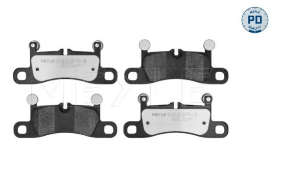 Brake Pad Set, disc brake MEYLE-PD: Advanced performance and design. 025 251 4316/PD, Image 2
