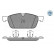 Brake Pad Set, disc brake MEYLE-PD: Advanced performance and design. 025 255 3119/PD