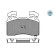 Brake Pad Set, disc brake MEYLE-PD: Advanced performance and design. 025 259 1516/PD