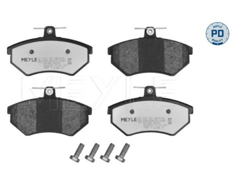 Brake Pad Set, disc brake MEYLE-PD Quality 025 201 6819/PD, Image 2