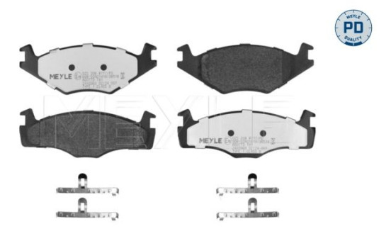 Brake Pad Set, disc brake MEYLE-PD Quality 025 208 8717/PD, Image 3