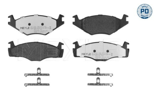 Brake Pad Set, disc brake MEYLE-PD Quality 025 208 8717/PD, Image 3