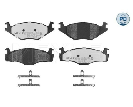 Brake Pad Set, disc brake MEYLE-PD Quality 025 208 8719/PD, Image 3