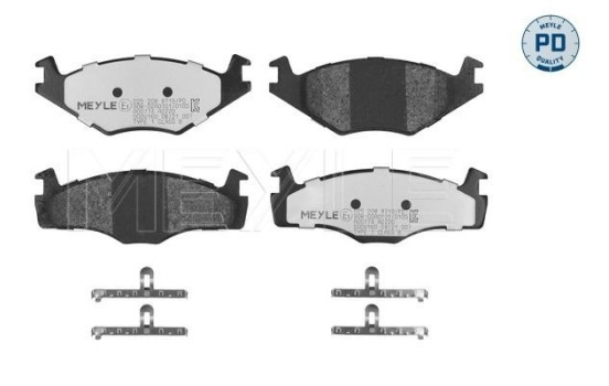Brake Pad Set, disc brake MEYLE-PD Quality 025 208 8719/PD, Image 3