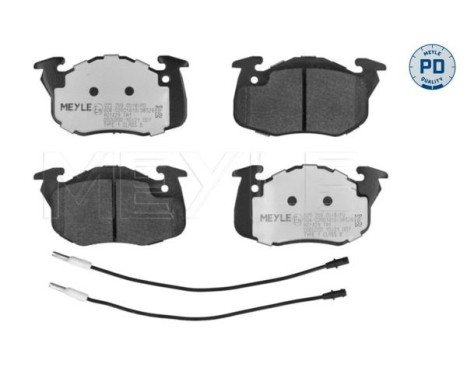 Brake Pad Set, disc brake MEYLE-PD Quality 025 209 0518/PD, Image 2