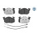 Brake Pad Set, disc brake MEYLE-PD Quality 025 209 0518/PD, Thumbnail 2