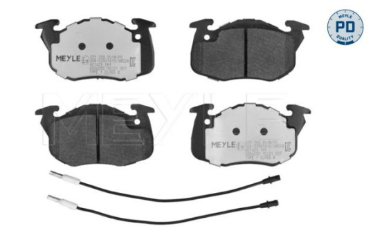 Brake Pad Set, disc brake MEYLE-PD Quality 025 209 0518/PD, Image 2
