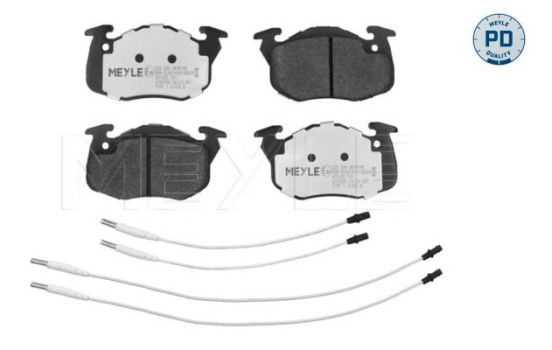 Brake Pad Set, disc brake MEYLE-PD Quality 025 209 0618/PD, Image 2