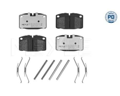 Brake Pad Set, disc brake MEYLE-PD Quality 025 209 3915/PD, Image 2