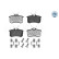 Brake Pad Set, disc brake MEYLE-PD Quality 025 209 6115/PD, Thumbnail 2