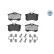 Brake Pad Set, disc brake MEYLE-PD Quality 025 209 6117/PD, Thumbnail 2