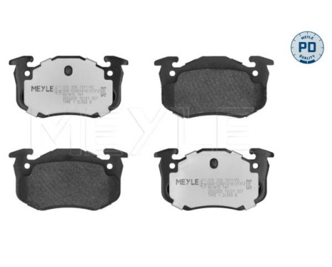 Brake Pad Set, disc brake MEYLE-PD Quality 025 209 7311/PD, Image 3