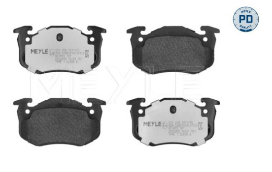 Brake Pad Set, disc brake MEYLE-PD Quality 025 209 7311/PD, Image 3