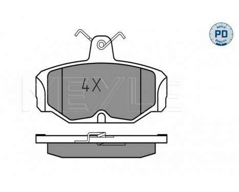 Brake Pad Set, disc brake MEYLE-PD Quality 025 209 8113/PD