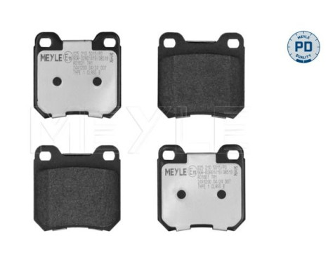 Brake Pad Set, disc brake MEYLE-PD Quality 025 210 5015/PD, Image 2