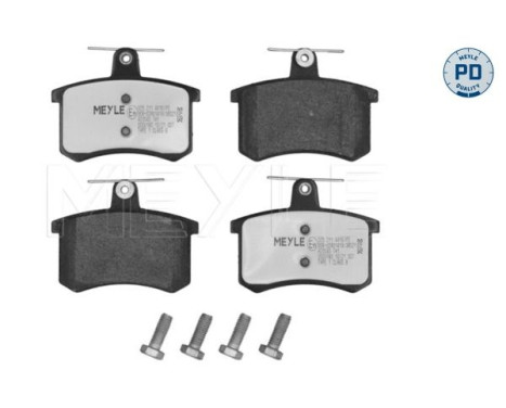 Brake Pad Set, disc brake MEYLE-PD Quality 025 211 4416/PD, Image 2