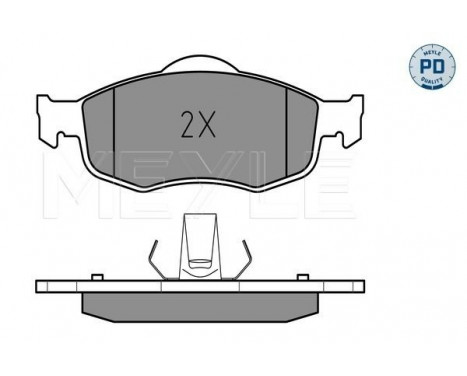 Brake Pad Set, disc brake MEYLE-PD Quality 025 213 9418/PD