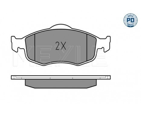 Brake Pad Set, disc brake MEYLE-PD Quality 025 213 9418/PD, Image 2