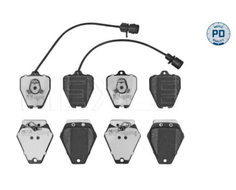 Brake Pad Set, disc brake MEYLE-PD Quality 025 214 5218/PD, Image 3