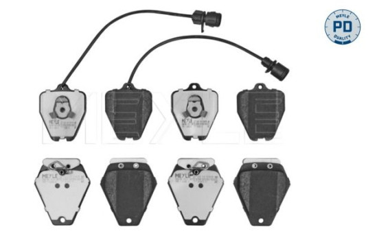 Brake Pad Set, disc brake MEYLE-PD Quality 025 214 5218/PD, Image 3